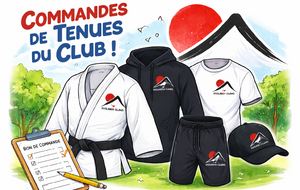 Commande de tenues du club
